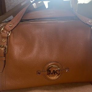 NWT Michael Kors Leather Satchel